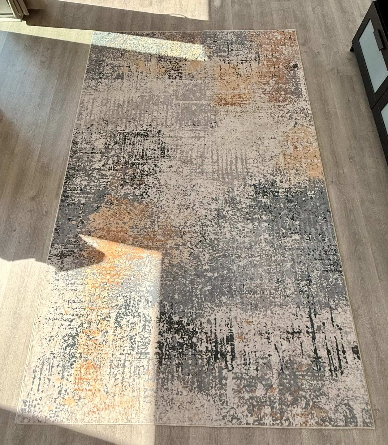 Vaukiki Abstract Indoor Area Rug - Like new! thumbnail