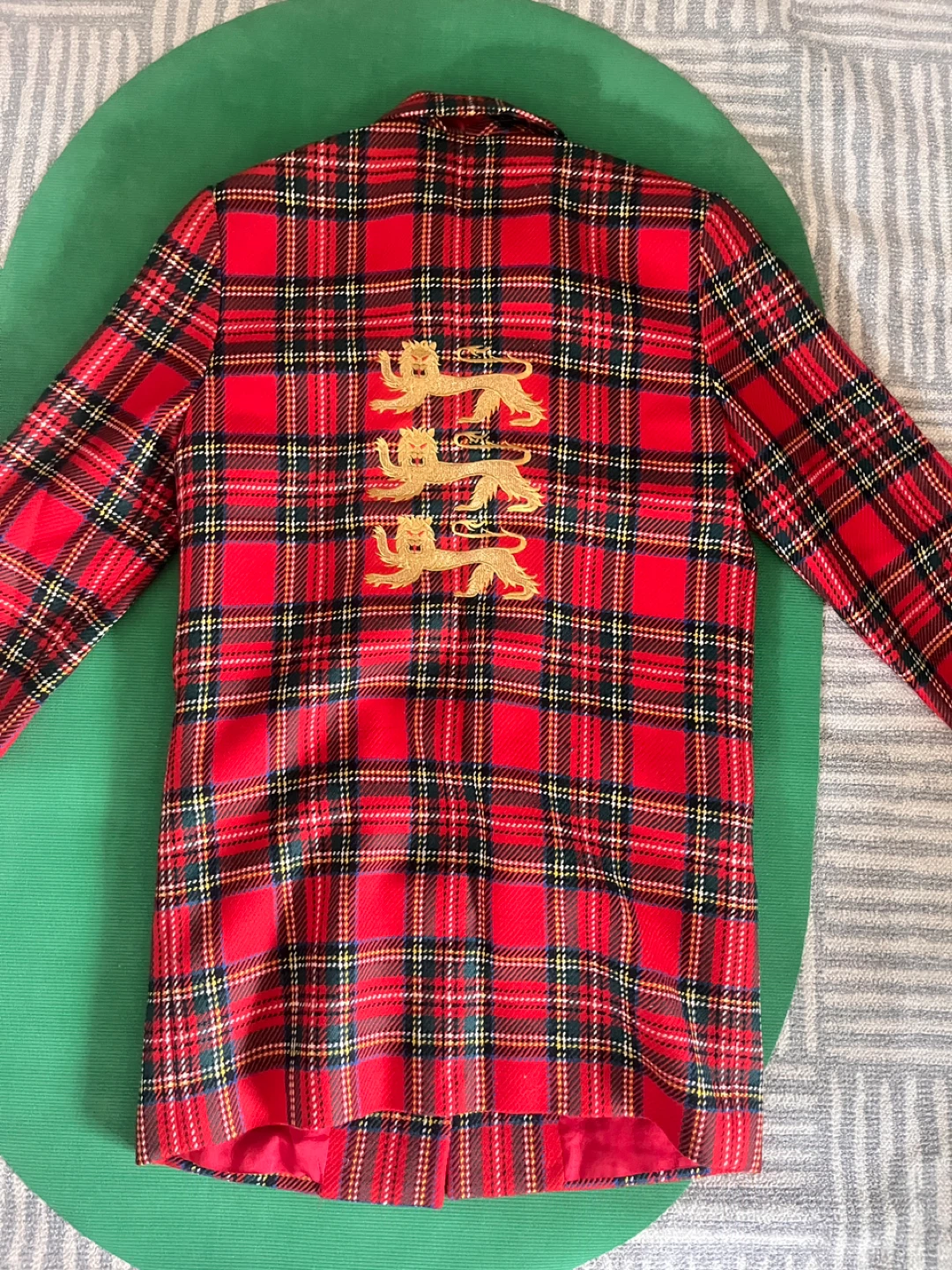 Country by Jax Red Plaid Blazer