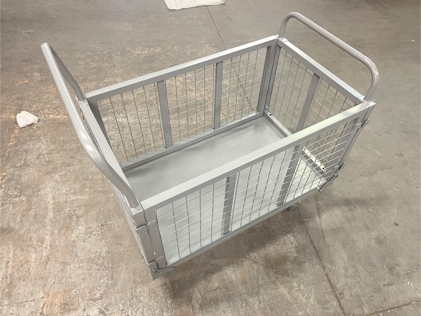 Metal Wire Mesh Cart - photo 4