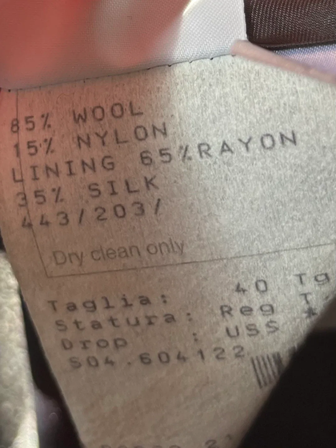 Giorgio Armani Black Wool Blend Coat - Size 40 (Small) image indicator(5)