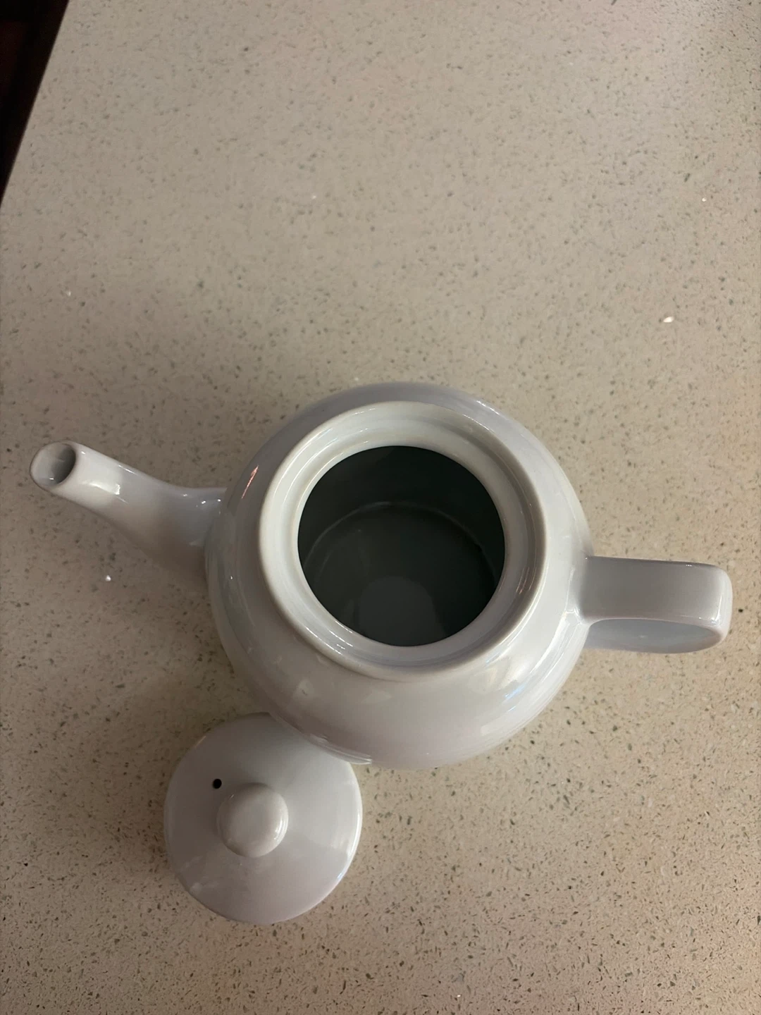 White Ceramic Teapot - photo 2