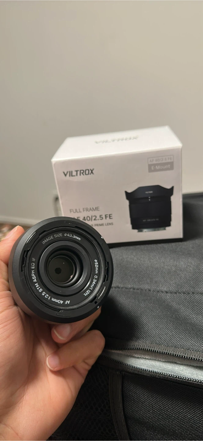 Viltrox 40/2.5 FE E-Mount Full Frame Lens - photo 3