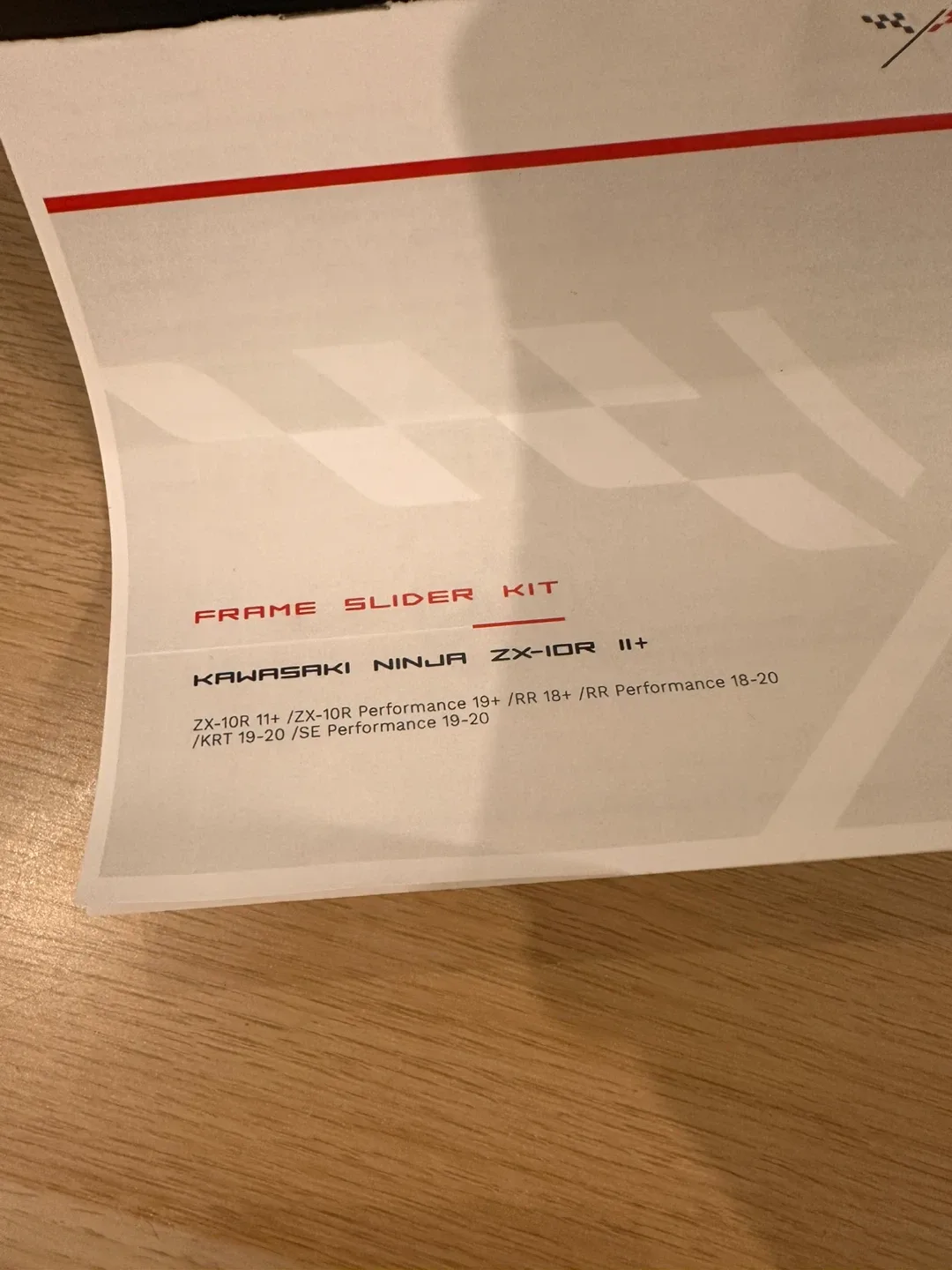 Alpha Vitesse Frame Slider Kit for Kawasaki Ninja ZX-10R image indicator(4)