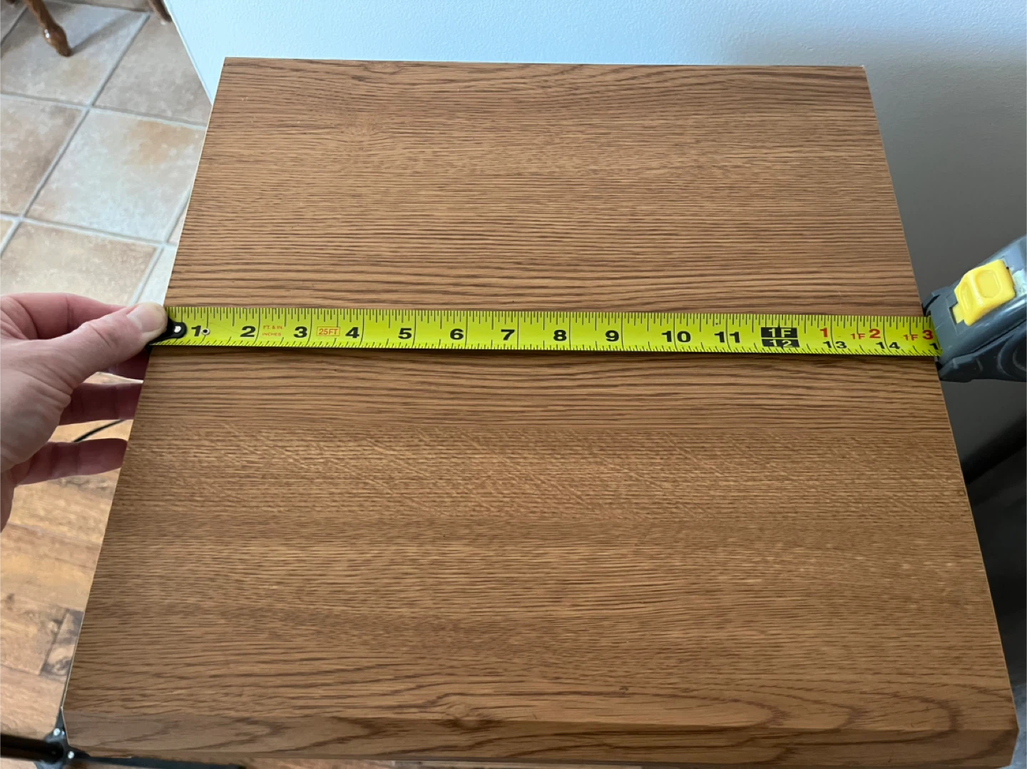 Oak Veneer Media Cabinet - 15" x 40" - photo 5