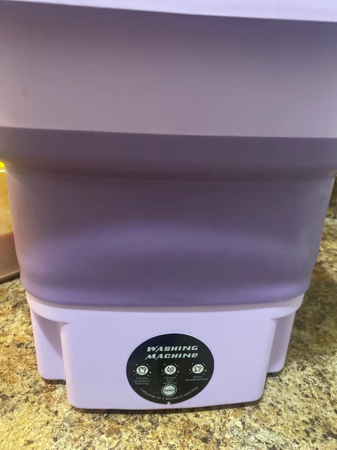 Portable Folding Washing Machine - Purple image indicator(2)