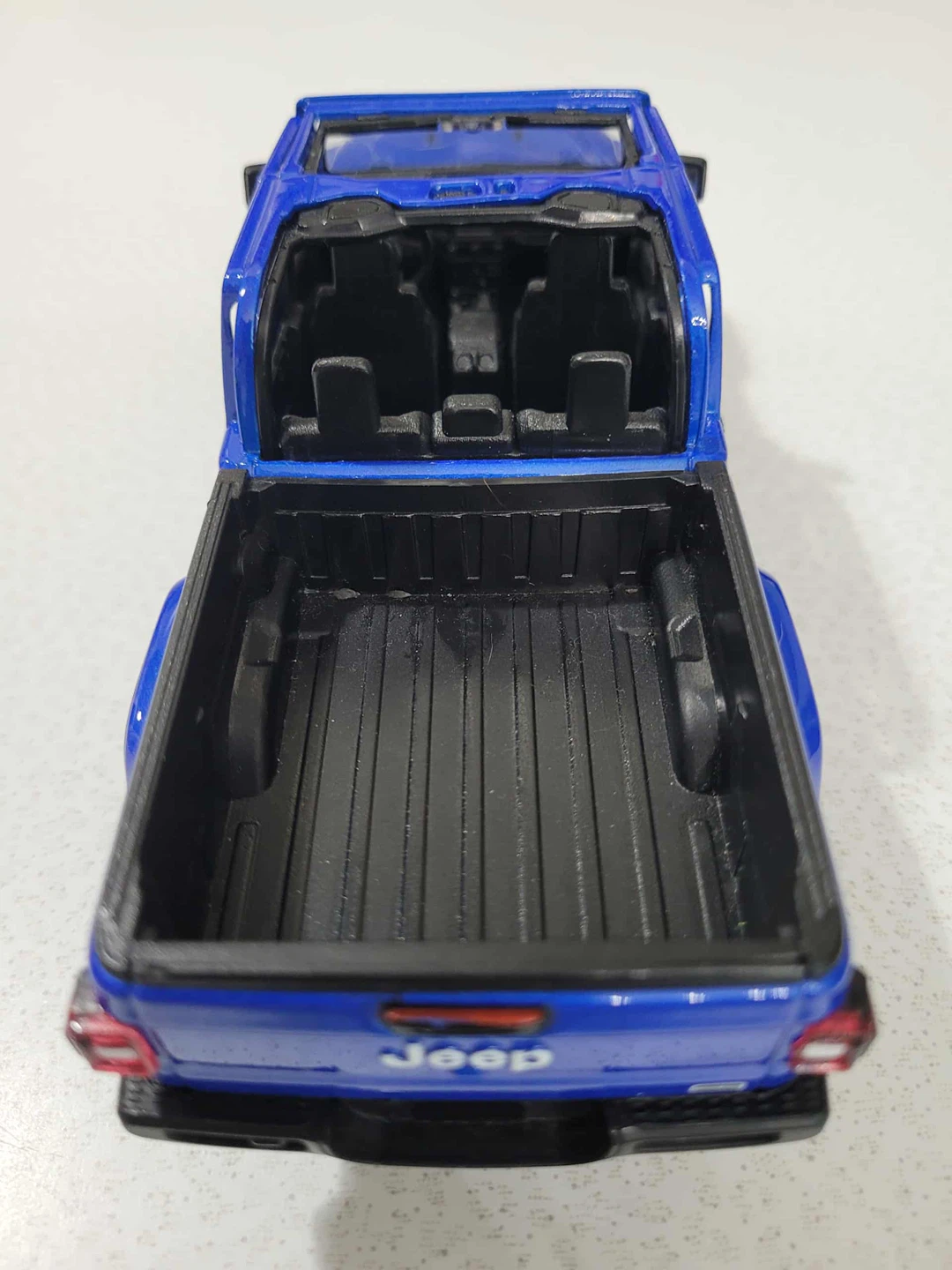Jeep Gladiator Truck Blue Diecast Model Car toy - photo 4