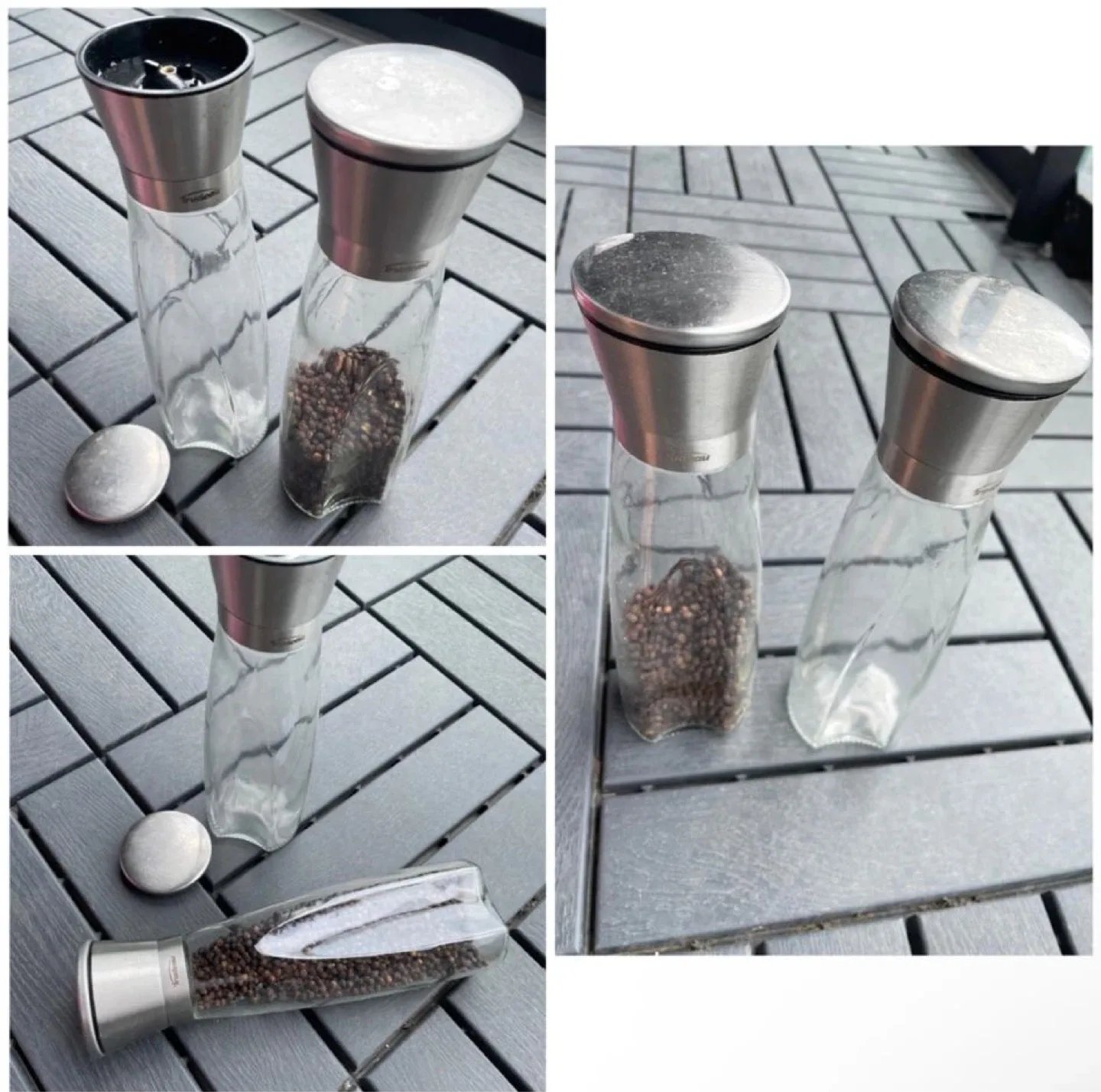 Trudeau Salt and Pepper Grinders