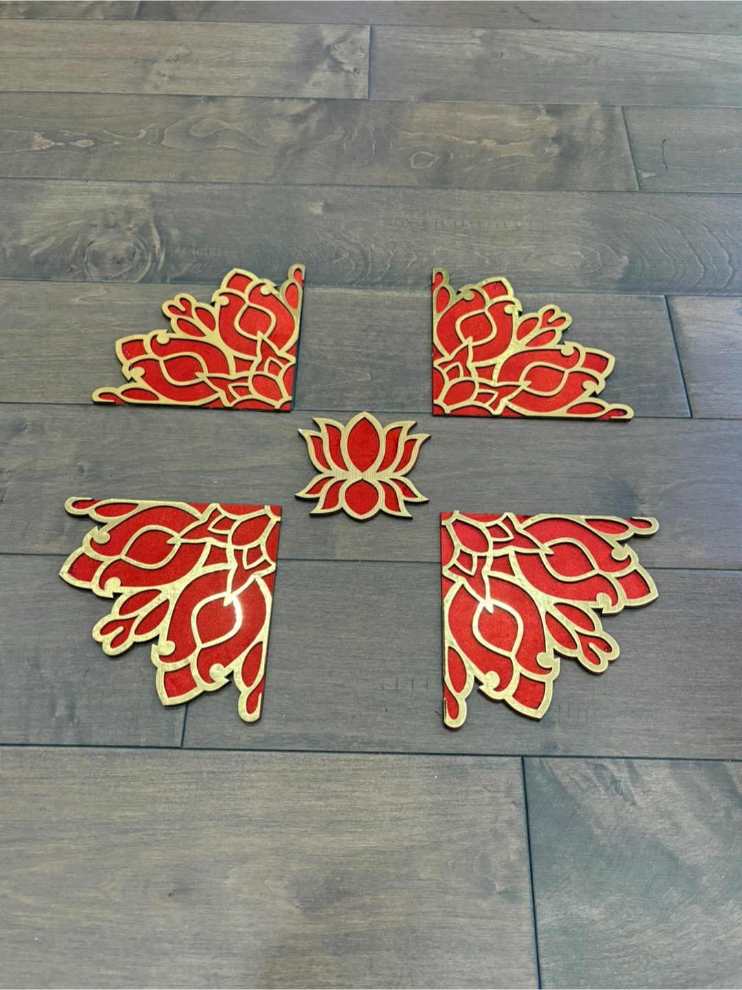 Lotus Flower Rangoli Set - Diwali - photo 3