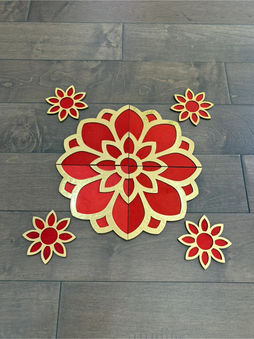Lotus Flower Rangoli Set - Diwali - photo 4
