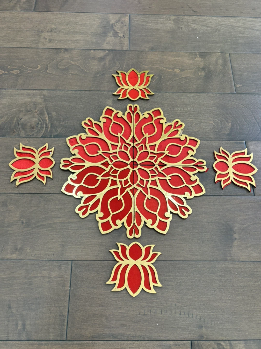 Lotus Flower Rangoli Set - Diwali - photo 2