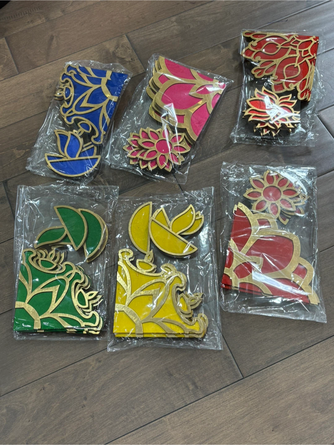 Lotus Flower Rangoli Set - Diwali