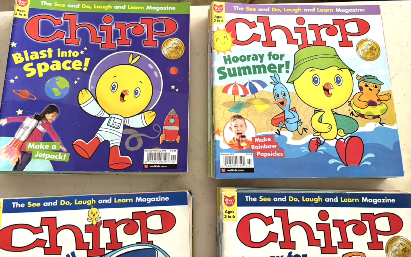 64 Chirp Magazine Bundle - Ages 3 to 6 - photo 4
