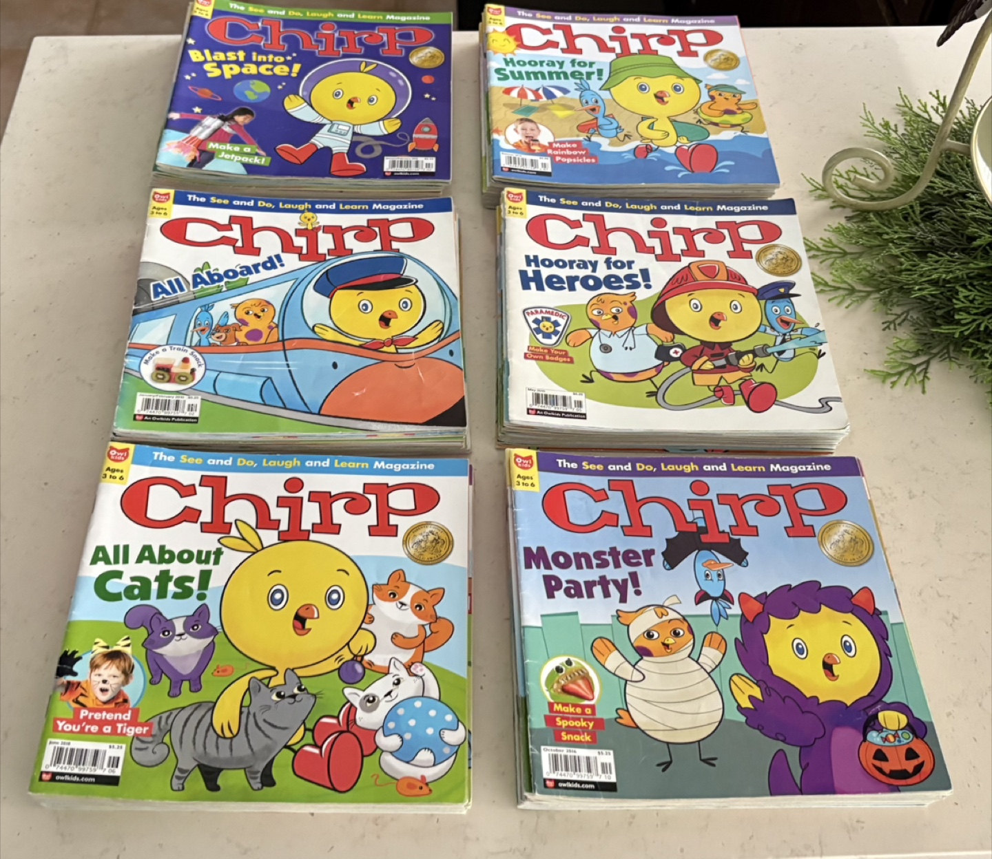 64 Chirp Magazine Bundle - Ages 3 to 6