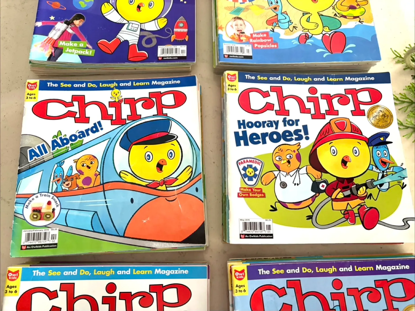 64 Chirp Magazine Bundle - Ages 3 to 6 image indicator(3)
