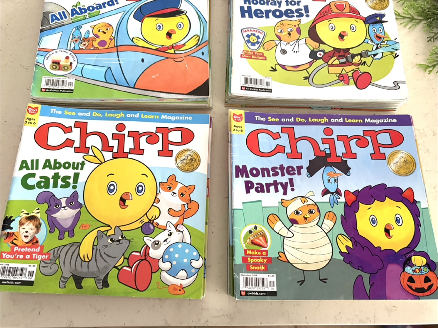 64 Chirp Magazine Bundle - Ages 3 to 6 - photo 2