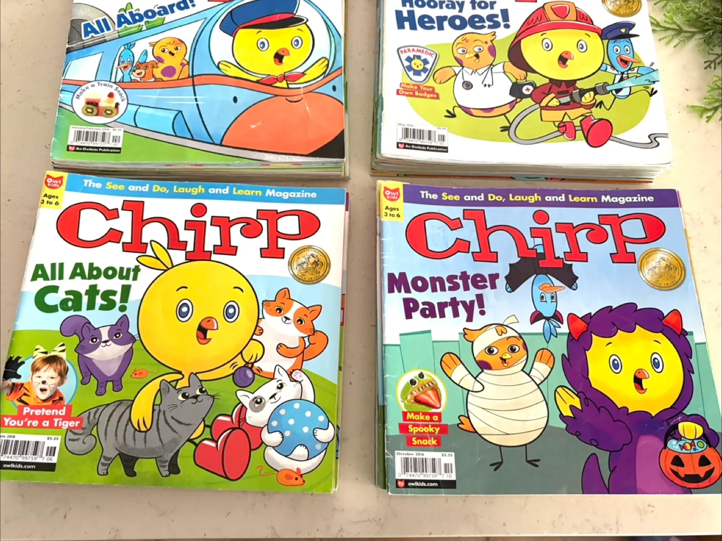 64 Chirp Magazine Bundle - Ages 3 to 6 image indicator(2)