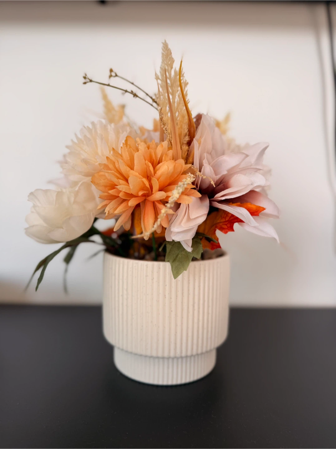Autumn Elegance Faux Floral Arrangement