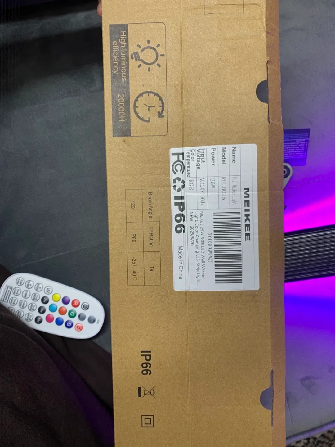 MEIKEE RGB LED Strip Light - New in Box! thumbnail