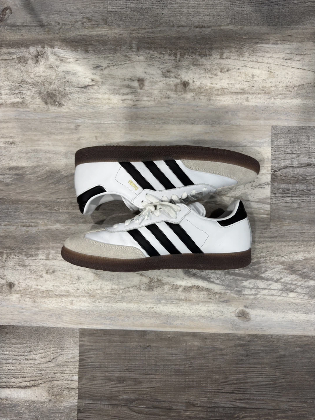 adidas white sambas - photo 3