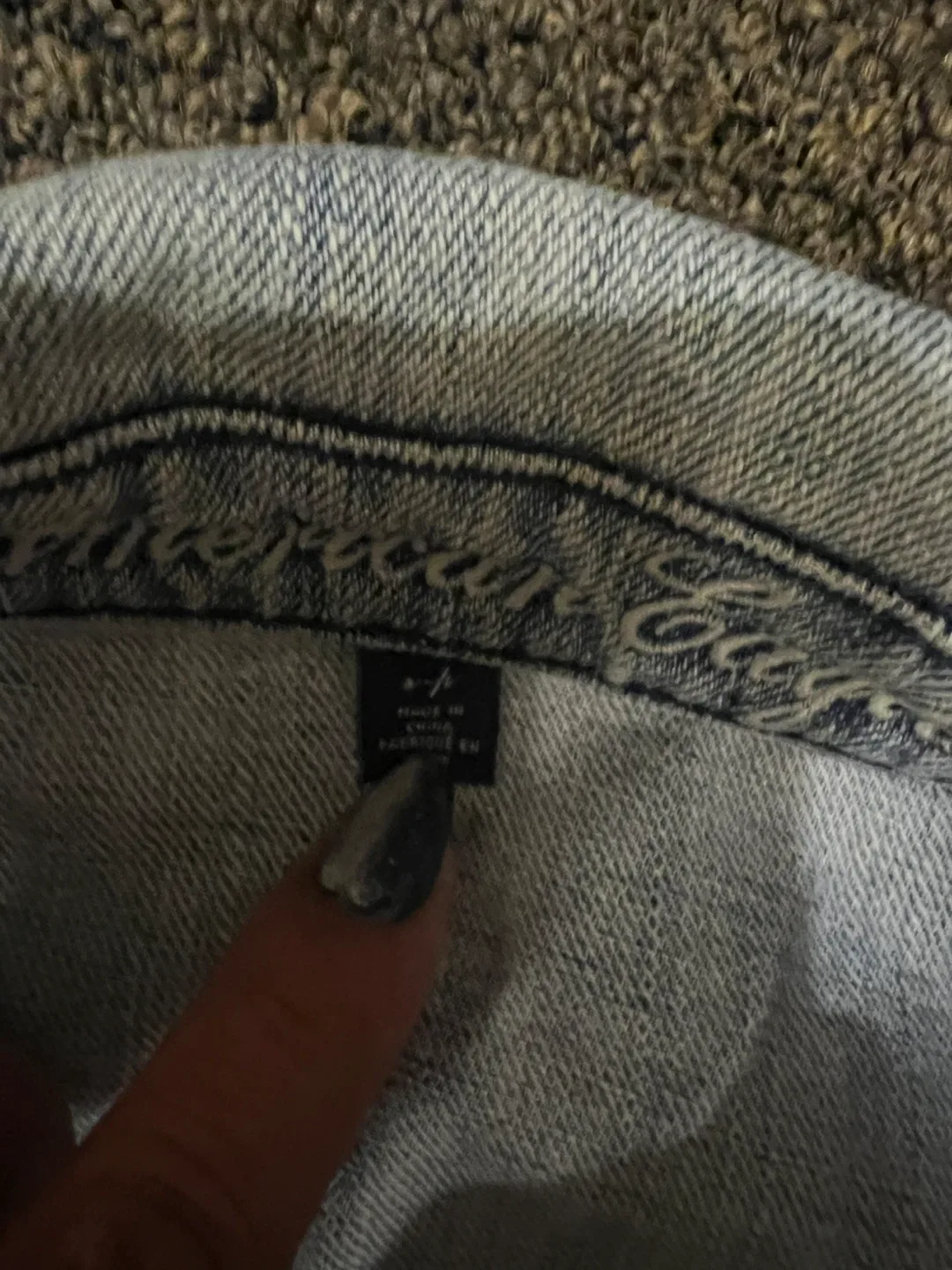 American Eagle Denim Vest - Size small image indicator(2)