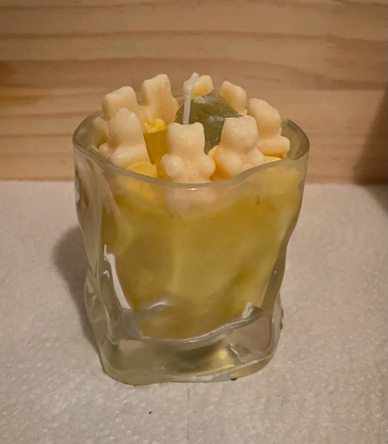 Handmade Orange Candle & Decorated Tumbler image indicator(6)