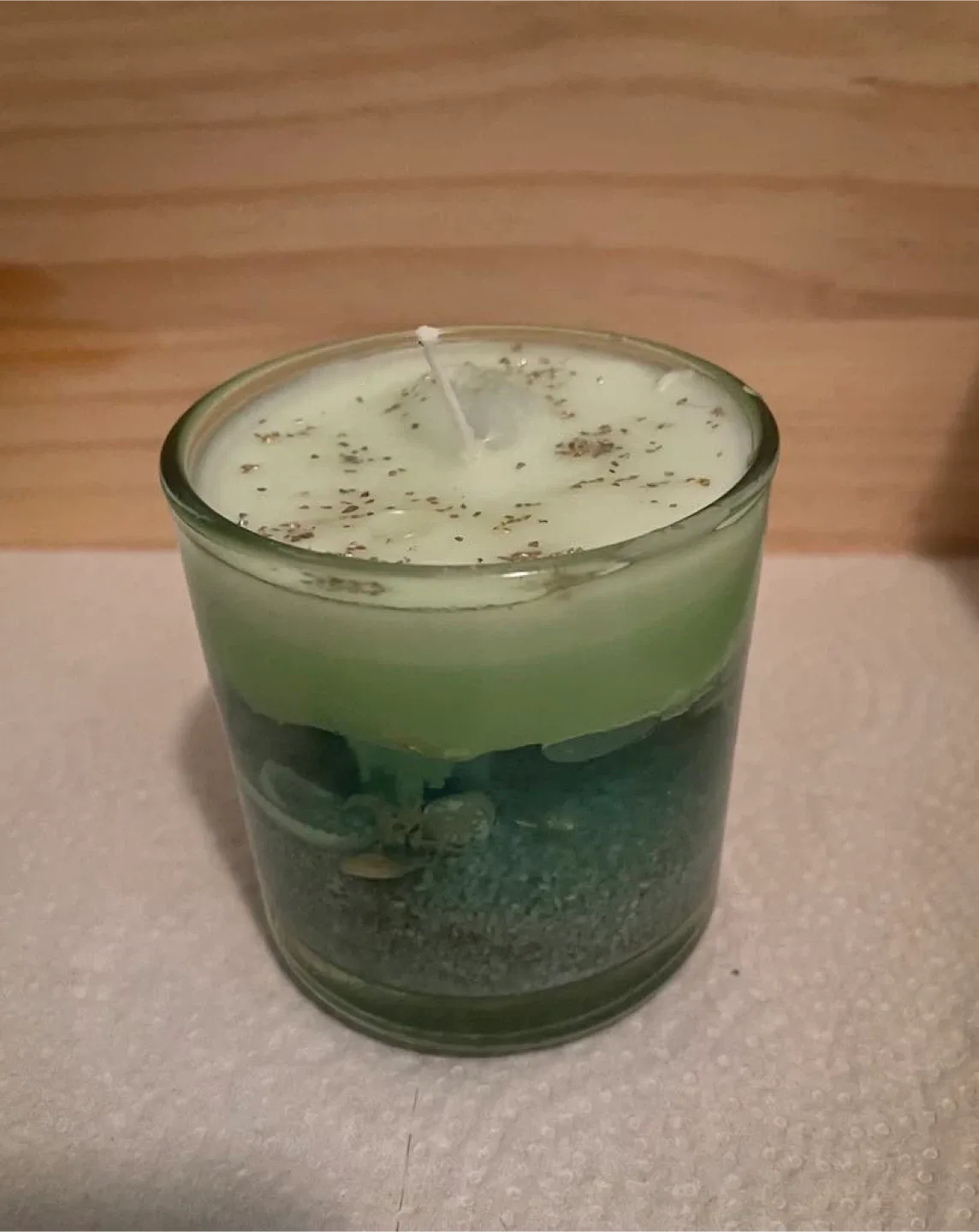 Handmade Orange Candle & Decorated Tumbler image indicator(10)