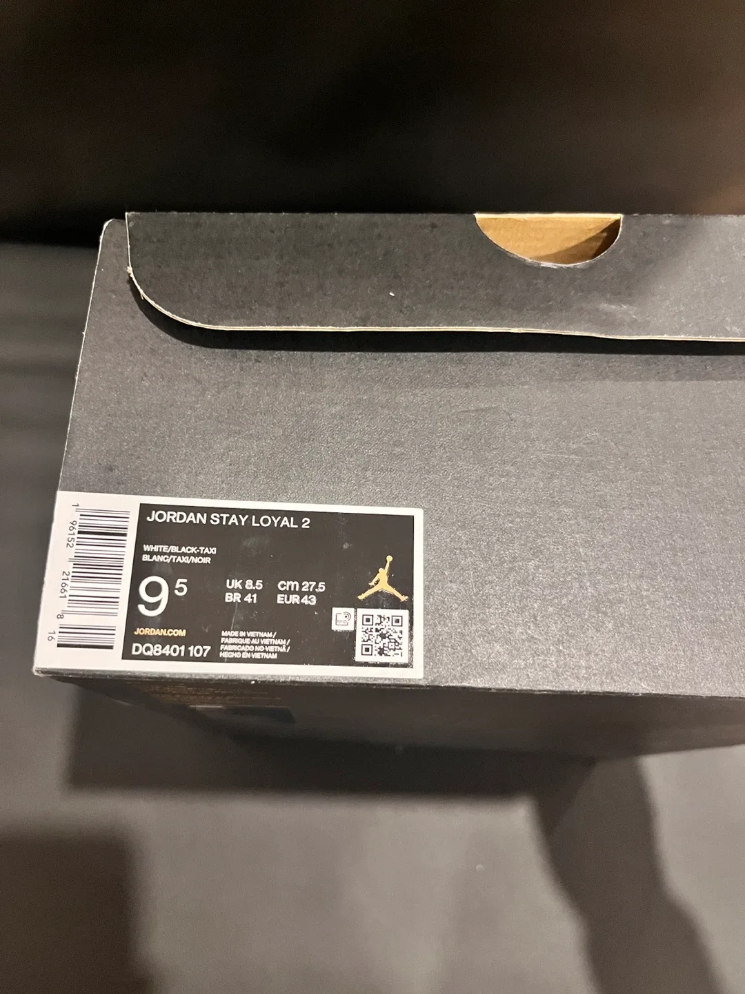 Jordan Basketball Shoes Stay loyal 2  - US 9.5 - Taxicab image indicator(8)