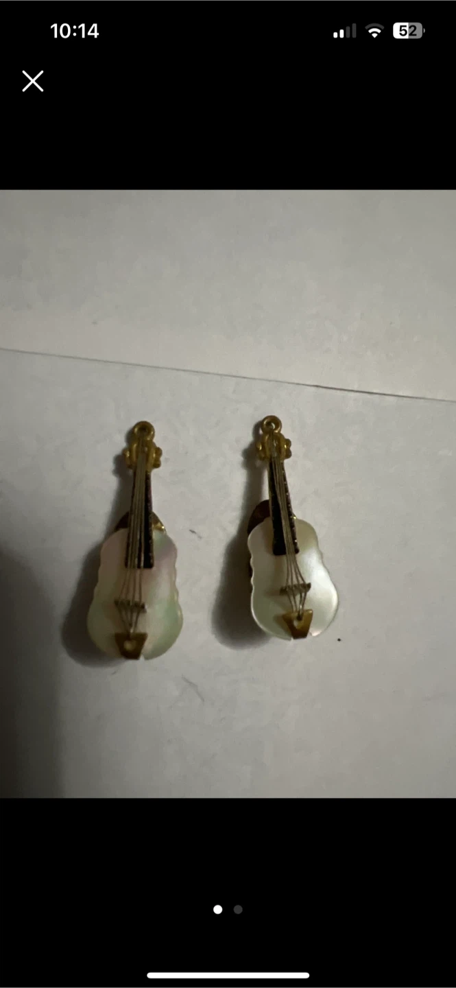 Guitar Earrings - photo 2