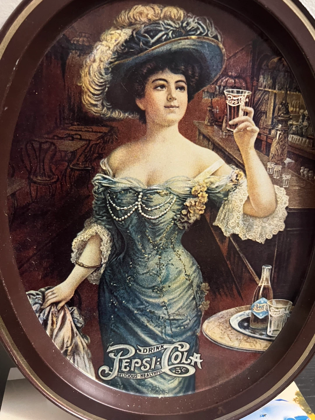 Vintage Pepsi-Cola Serving Tray