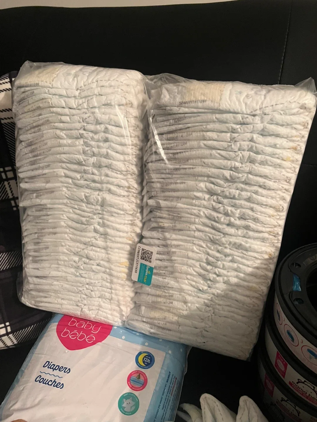 Pampers Swaddlers Size N Diapers (136 count)