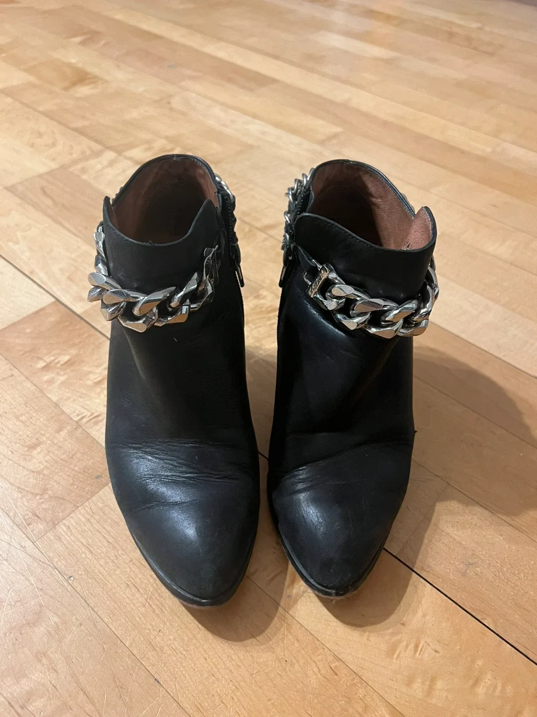 Leather boots - Size 36(fits 36.5-37) thumbnail