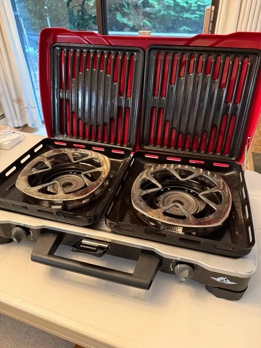 Coleman Fyre Sergeant Portable Propane Stove with Hose thumbnail