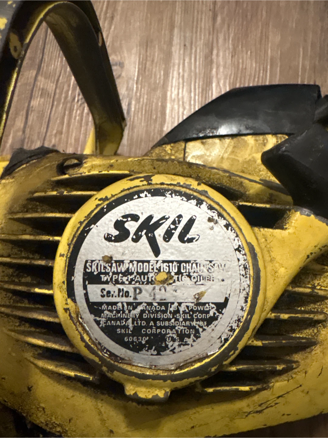 Skil Skilsaw Model 1610 Chainsaw - photo 5