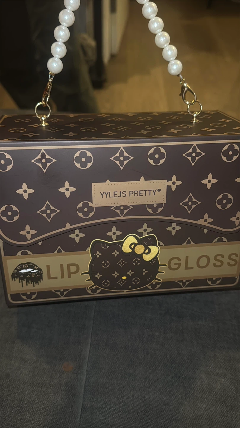 Yylejs Pretty Lip Gloss Box Pearl Handle - photo 3