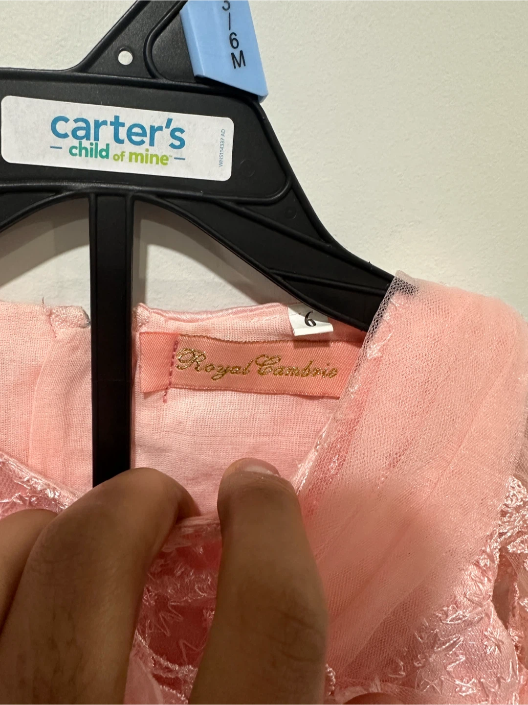 Pink Floral Baby Dress - photo 3