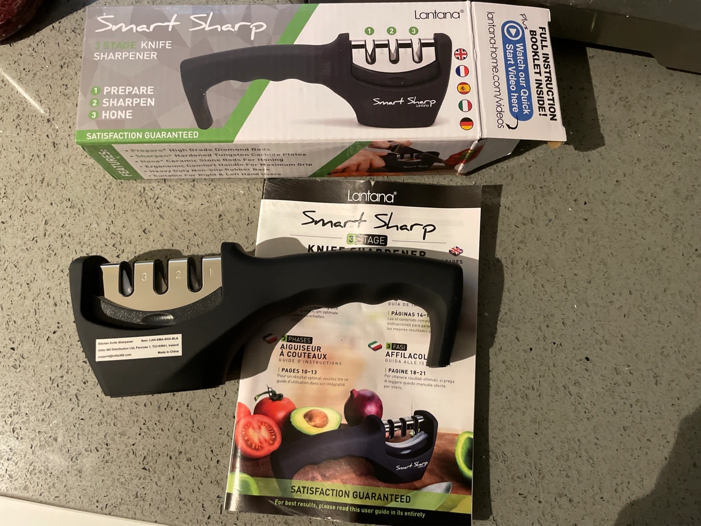 Smart Sharp 3-Stage Knife Sharpener