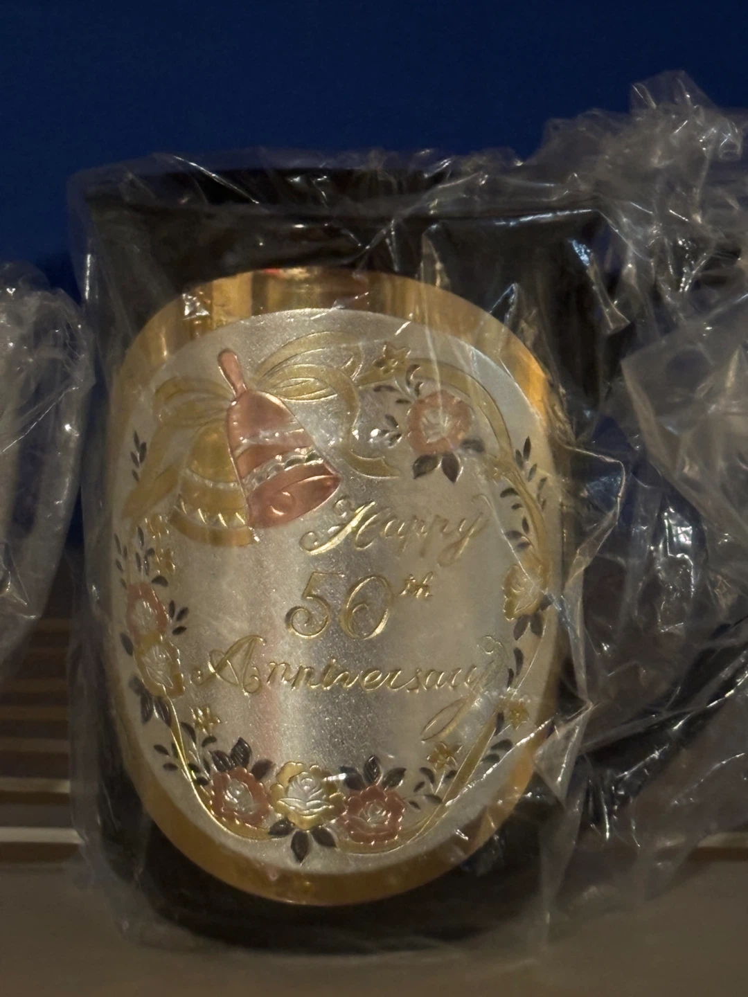 Chokin Mugs 24k Gold Happy 50th Anniversary - photo 5