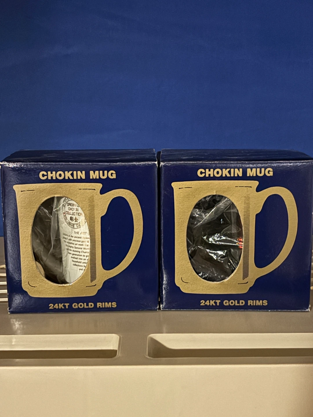 Chokin Mugs 24k Gold Happy 50th Anniversary