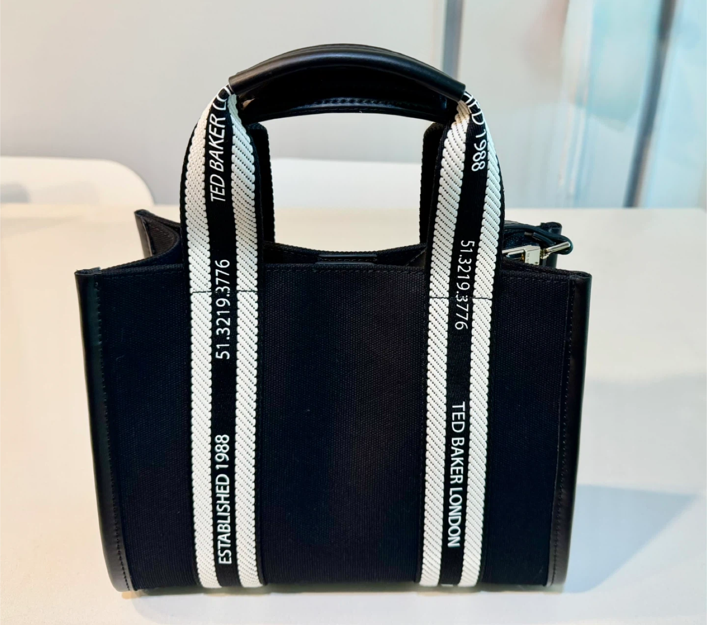 Ted Baker London Black Tote Bag_New With Tag