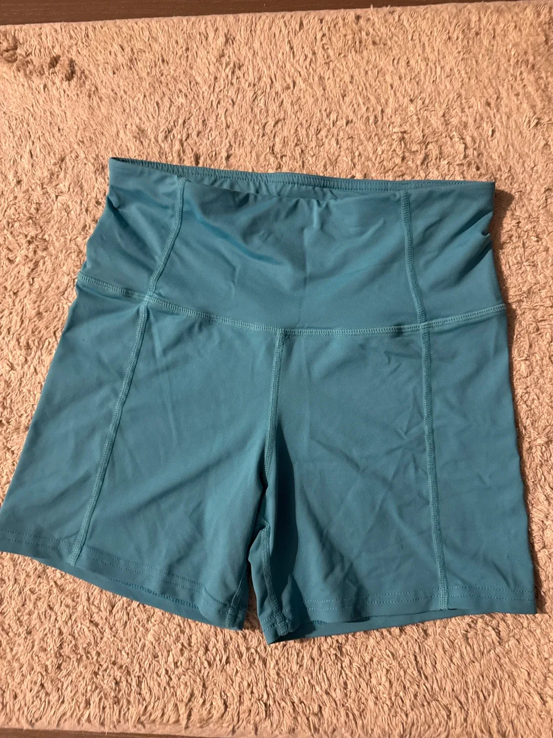 Blue gym shorts thumbnail