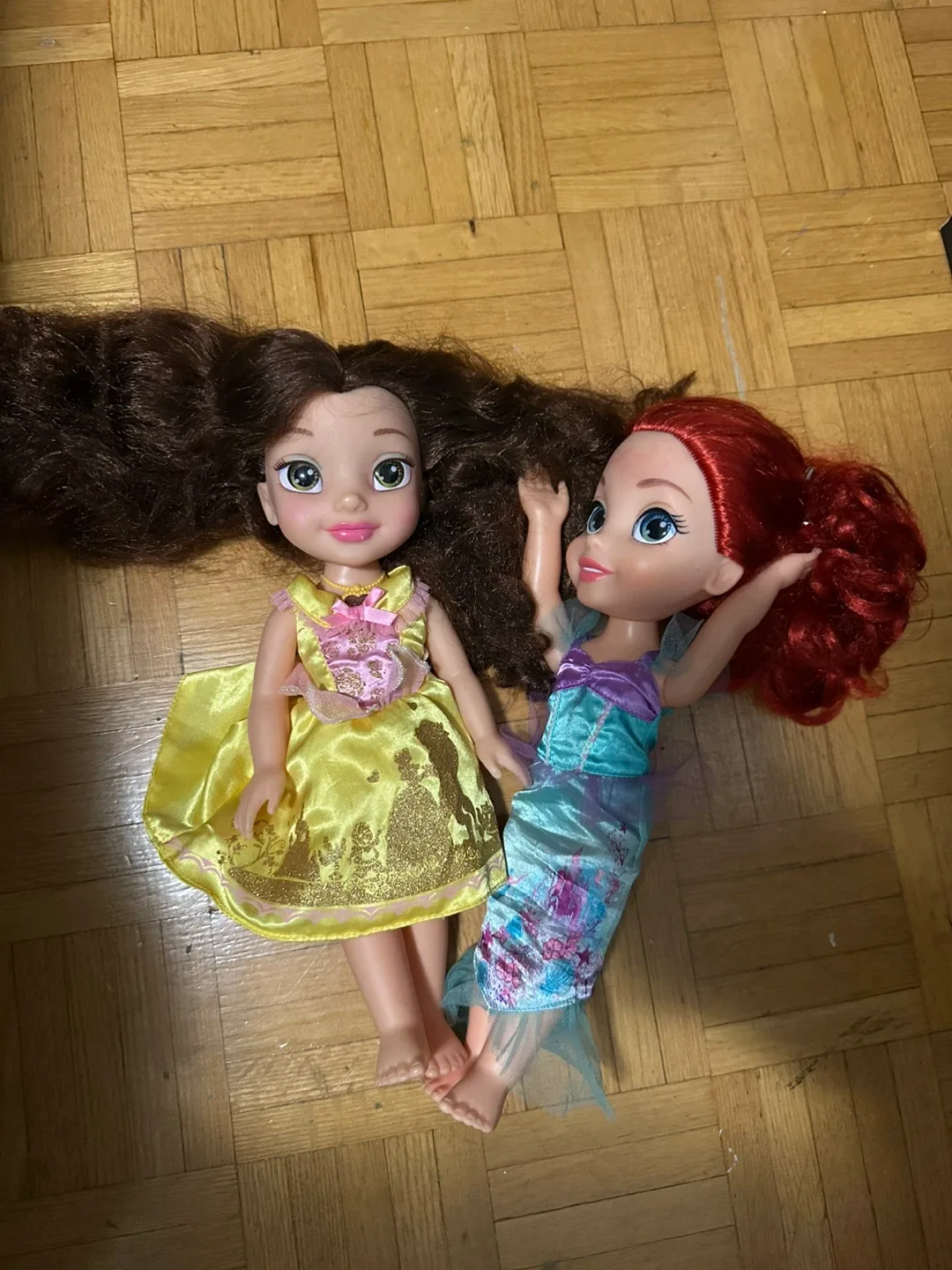 Disney Princess Toddler Dolls - Ariel & Belle