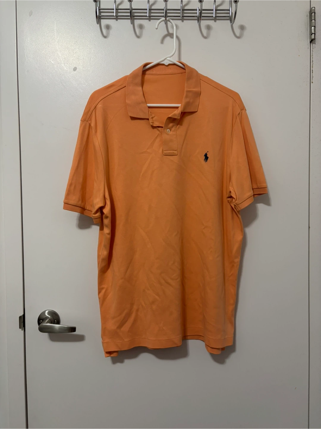 Men’s Orange Polo Shirt