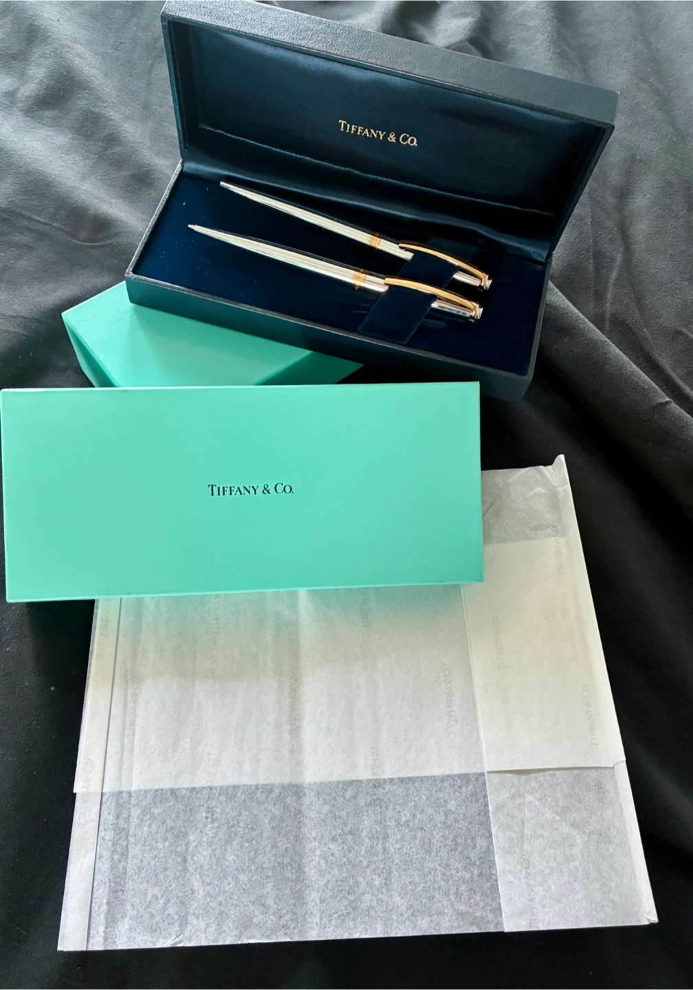 Tiffany & Co. Pen Set with Box