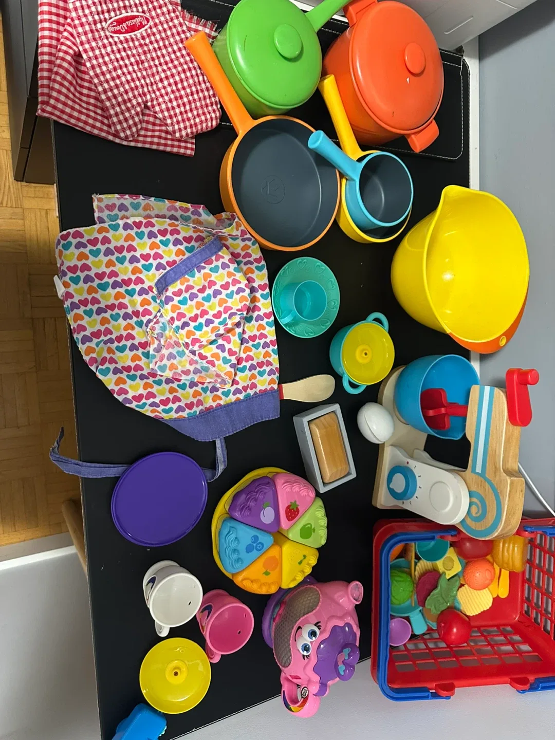 Kids Pretend Play Kitchen Food Lot