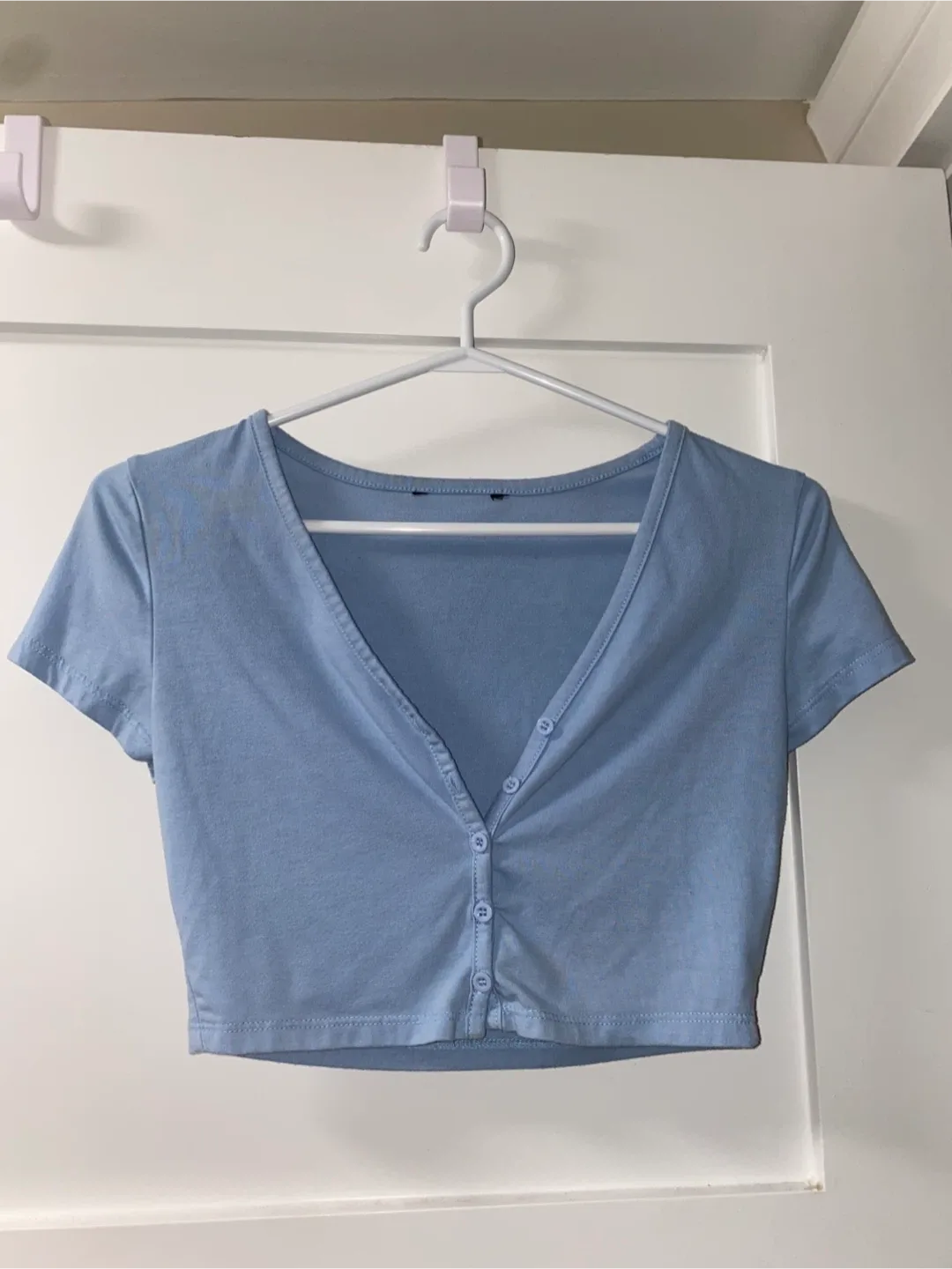 Blue Crop Top - Size Small image indicator(2)