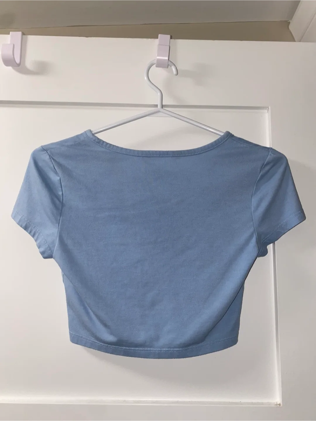 Blue Crop Top - Size Small image indicator(4)