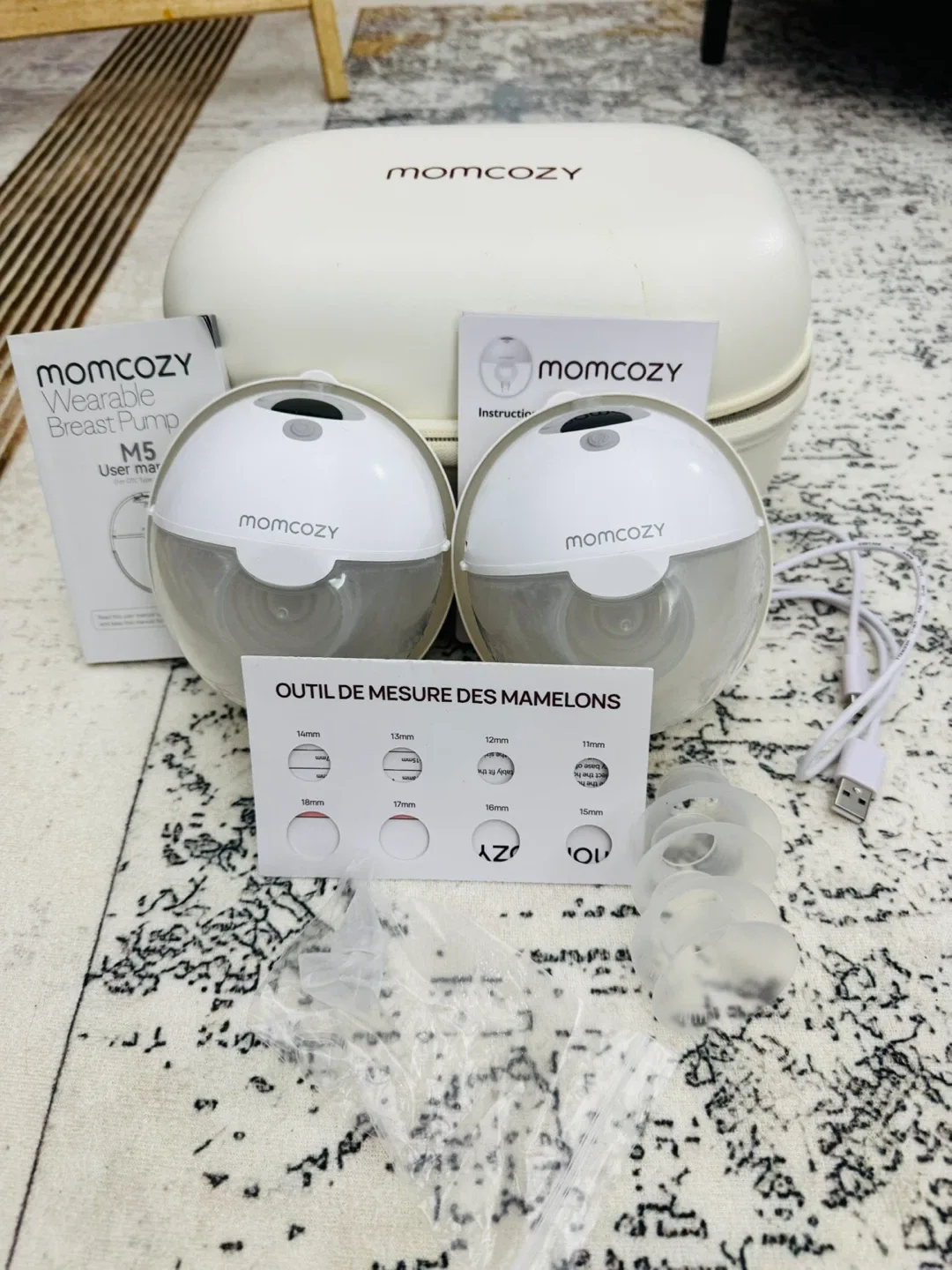 Momcozy M5 Wearable Breast Double Pump thumbnail