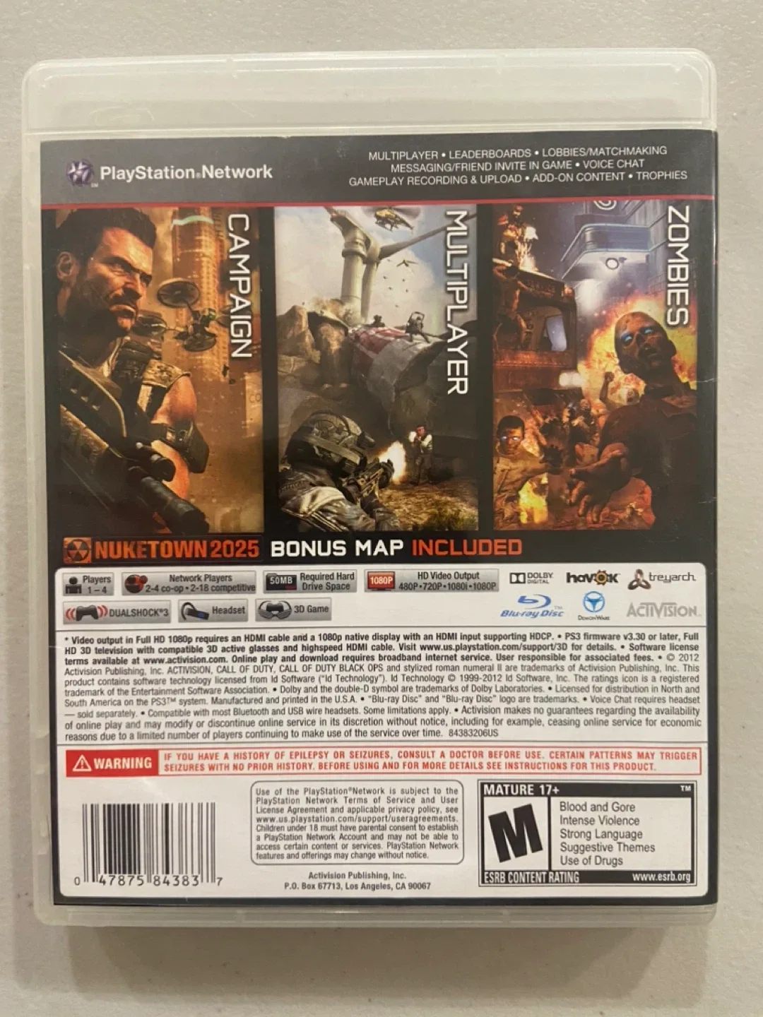 Call of Duty Black Ops II - PS3 Game image indicator(2)