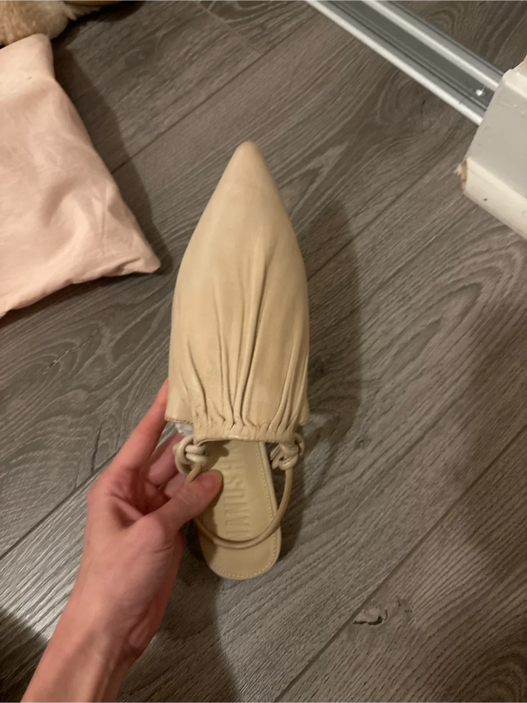 Nanushka Women's Beige Heels - Size 37 image indicator(2)