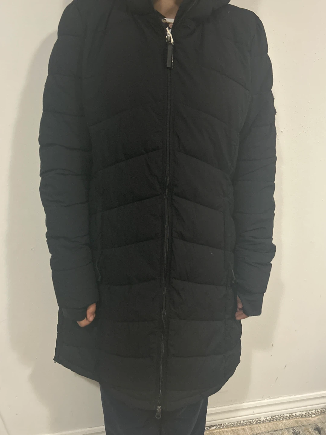 Black Puffer Coat